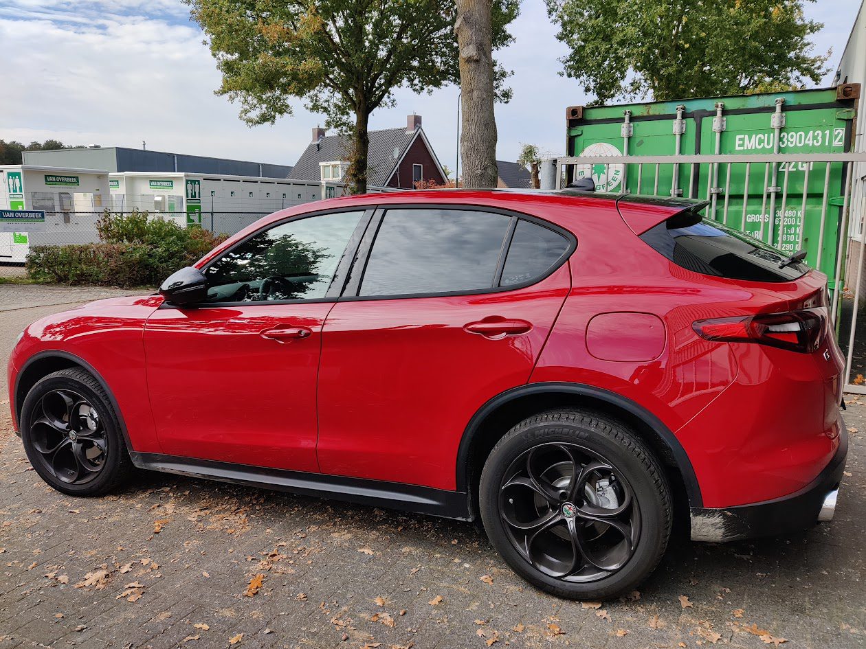 Ontchromen & diffuser wrap Alfa Romeo Stelvio